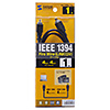 KE-13DV-1BK IEEE1394ケーブル(4pin-4pin・1m・ブラック) KE-13DV-1BK / IEEE1394ケーブル(4pin-4pin・1m・ブラック)