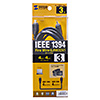 KE-13DV-3BK IEEE1394ケーブル(4pin-4pin・3m・ブラック) KE-13DV-3BK / IEEE1394ケーブル(4pin-4pin・3m・ブラック)