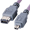KE-462VA / IEEE1394ケーブル（6pin-4pin・バイオレット・2m）