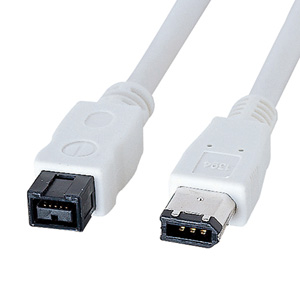 KE-B964WK / IEEE1394bケーブル(ホワイト・4.5m)