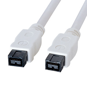 KE-B991WK / IEEE1394bケーブル(ホワイト・1m)