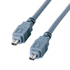 KE-DD2 IEEE1394ケーブル(4pin-4pin・ダークグレー・2m) KE-DD2 / IEEE1394ケーブル(4pin-4pin・ダークグレー・2m)
