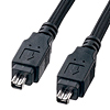 KE-NMDD2 / ナイロンメッシュIEEE1394ケーブル（4pin-4pin・2m）