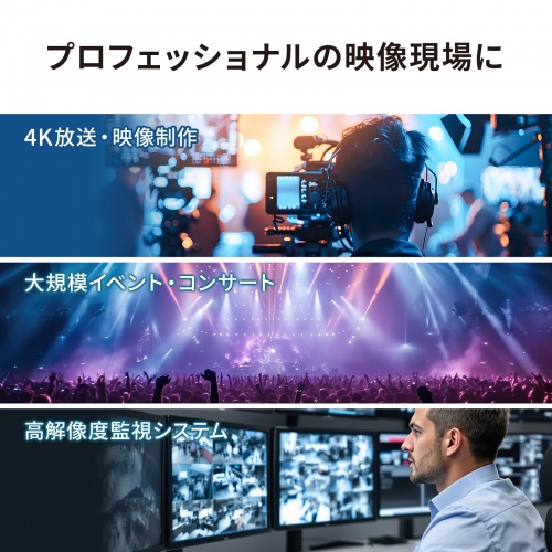 KM-12SDI03 / 12G-SDIケーブル（ブラック・3m）