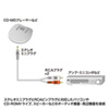 KM-A1-100K / オーディオケーブル（10m）