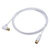 KM-AT26-20W アンテナケーブル 極細 S2.5C-FB 片側L字 2m KM-AT26-20W / アンテナケーブル 極細 S2.5C-FB 片側L字 2m