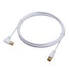 KM-AT26-30W アンテナケーブル 極細 S2.5C-FB 片側L字 3m KM-AT26-30W / アンテナケーブル 極細 S2.5C-FB 片側L字 3m