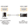 KM-HD20-15DW / イーサネット対応ハイスピードHDMIケーブル（1.5m）