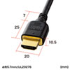 KM-HD20-50FCK ハイスピードHDMIケーブル(5m・ブラック) KM-HD20-50FCK / ハイスピードHDMIケーブル(5m・ブラック)