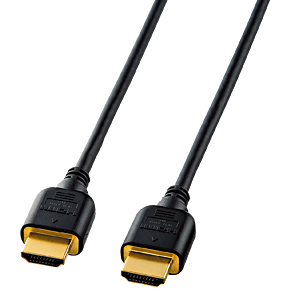 KM-HD20-07SL / 極細HDMIケーブル(0.75m)