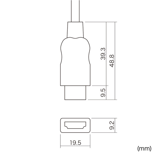 KM-HD20-30TK2 / イーサネット対応ハイスピードHDMIケーブル（ブラック・3m）