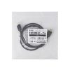 KM-HD20-10TK3 / イーサネット対応ハイスピードHDMIケーブル（ブラック・1m）