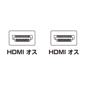 KM-HD20-3D30 / イーサネット対応ハイスピードHDMI 3Dケーブル（3m・ブラック）