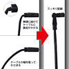 KM-HD20-3D10 イーサネット対応ハイスピードHDMI 3Dケーブル(1m・ブラック) KM-HD20-3D10 / イーサネット対応ハイスピードHDMI 3Dケーブル(1m・ブラック)