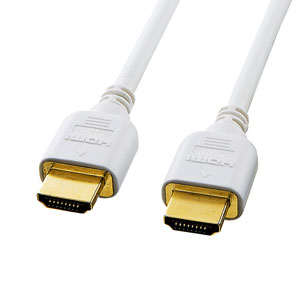 KM-HD20-50HWK / ハイスピードHDMIケーブル(5m・ホワイト)