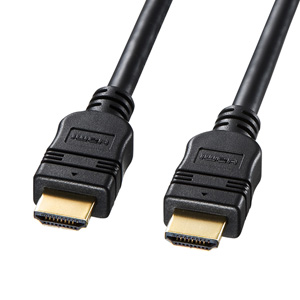 KM-HD20-50TK2 / イーサネット対応ハイスピードHDMIケーブル(ブラック・5m)