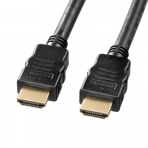 KM-HD20-50TK3 / イーサネット対応ハイスピードHDMIケーブル（ブラック・5m）