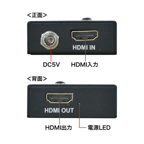 KM-HD20-AP130L / HDMIリピーター＆ケーブルセット 4K/60Hz対応（13m）