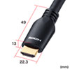 KM-HD20-APR200L HDMIアクティブケーブル(4K/60Hz対応)20m KM-HD20-APR200L / HDMIアクティブケーブル(4K/60Hz対応)20m