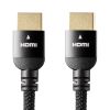 KM-HD20-NM30 ハイスピードHDMIナイロンメッシュケーブル(ブラック・3m) KM-HD20-NM30 / ハイスピードHDMIナイロンメッシュケーブル(ブラック・3m)