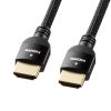 KM-HD20-NM10 ハイスピードHDMIナイロンメッシュケーブル(ブラック・1m) KM-HD20-NM10 / ハイスピードHDMIナイロンメッシュケーブル(ブラック・1m)