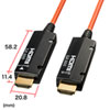 KM-HD20-PFB10 / HDMI2.0　光ファイバケーブル（10m）