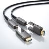 KM-HD20-PFBAD10 4K60Hz対応光ファイバHDMIケーブル(10m) KM-HD20-PFBAD10 / 4K60Hz対応光ファイバHDMIケーブル(10m)