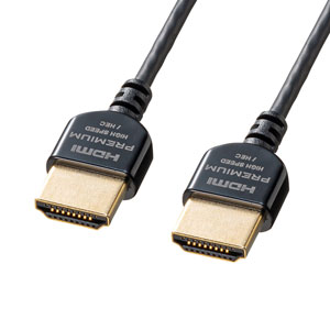 KM-HD20-PSS18 / プレミアムHDMIケーブル(スーパースリムタイプ・1.8m)