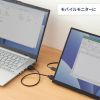 KM-HD20-SS03N / イーサネット対応ハイスピードHDMIケーブル 0.3m スリム＆スモール