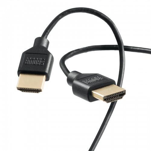 KM-HD20-SS10N / イーサネット対応ハイスピードHDMIケーブル 1m スリム＆スモール