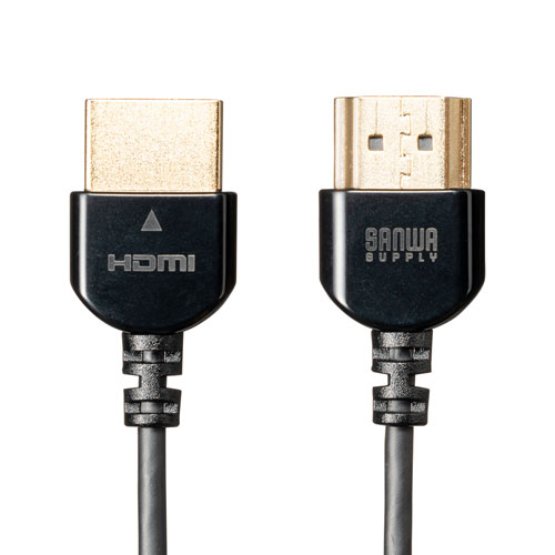 KM-HD20-SSS10 / イーサネット対応ハイスピードHDMIケーブル 1m  超ごく細ケーブル