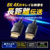KM-HD20-UFB100 光ファイバウルトラハイスピードHDMIケーブル(10m) KM-HD20-UFB100 / 光ファイバウルトラハイスピードHDMIケーブル(10m)