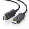 KM-HD20-UFB15LP 8K/60Hz 4K/120Hz対応光ファイバHDMIケーブル(15m) KM-HD20-UFB15LP / 8K/60Hz 4K/120Hz対応光ファイバHDMIケーブル(15m)