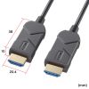 KM-HD20-UFB15LP 8K/60Hz 4K/120Hz対応光ファイバHDMIケーブル(15m) KM-HD20-UFB15LP / 8K/60Hz 4K/120Hz対応光ファイバHDMIケーブル(15m)