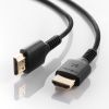 KM-HD20-US10 / UltraHighSpeed認証品スリムHDMIケーブル（1m）