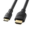 KM-HD22-20H イーサネット対応ハイスピードHDMIミニケーブル(2m・ブラック) KM-HD22-20H / イーサネット対応ハイスピードHDMIミニケーブル(2m・ブラック)