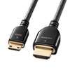 KM-HD22-30K イーサネット対応ハイスピードHDMIミニケーブル(ブラック・3m) KM-HD22-30K / イーサネット対応ハイスピードHDMIミニケーブル(ブラック・3m)