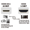 KM-HD22-MN12 ミニHDMI巻取りケーブル(最大1.2m・ブラック) KM-HD22-MN12 / ミニHDMI巻取りケーブル(最大1.2m・ブラック)