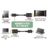 KM-HD23-15K / イーサネット対応ハイスピードHDMIマイクロケーブル（ブラック・1.5m）