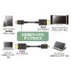 KM-HD23-20K / イーサネット対応ハイスピードHDMIマイクロケーブル（ブラック・2m）