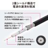 KM-SDI20 / SDIケーブル（HD-SDI/3G-SDI対応）（ブラック・20m）