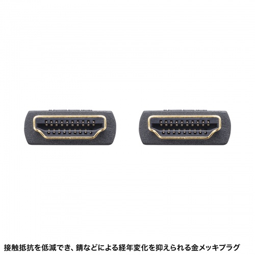 KM-SHD20-S20 / スリムHDMIケーブル（2m）