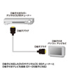 KM-V16-20K / D端子ビデオケーブル（2m）