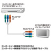 KM-V18-30K2 / コンポーネントビデオケーブル（3m）