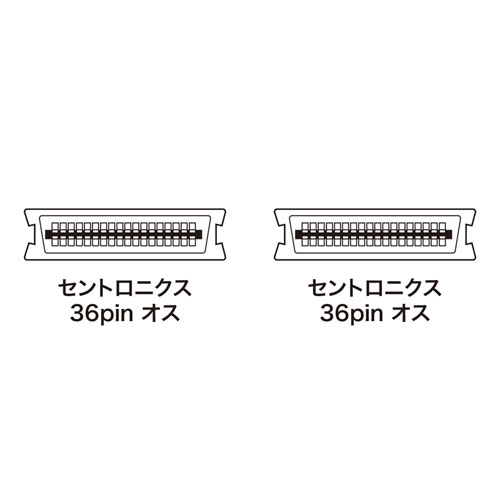 KPU-004K2 / プリンタケーブル（切替器・バッファ用・3m）