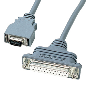 KRS-HA1502FK / RS-232Cケーブル NEC PC9821ノート対応（周辺機器変換用・0.2m）