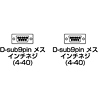 KRS-L09-4K / RS-232Cケーブル（インタリンク・クロス・4m）