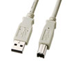 KU-2000K2 / USBケーブル（2m・ライトグレー）