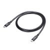 KU-10GCCP10010 / USB10GbpsType-Cケーブル（PD100W・映像出力対応・1m）