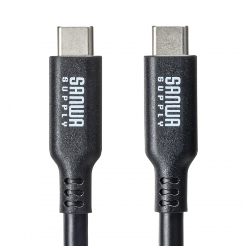 KU-10GCCP10010 / USB10GbpsType-Cケーブル(PD100W・映像出力対応・1m)